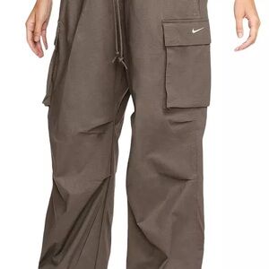 Nike Women's Taupe Cargo Joggers